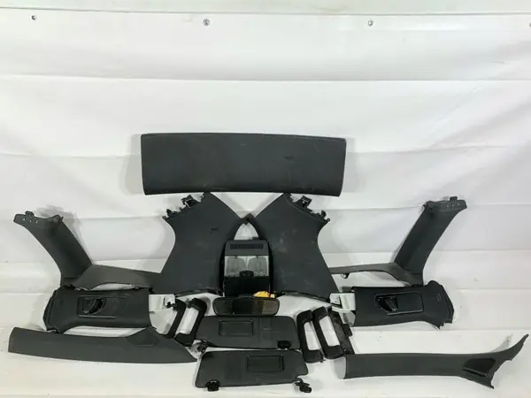 Plafon complet negru Audi A3 facelift (2008-2013) [8P1]