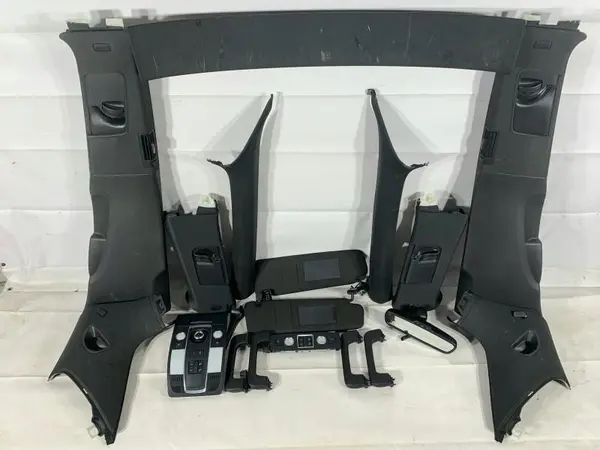 Plafon panoramic complet negru s-line Audi Q7 (2006-2010) [4L]