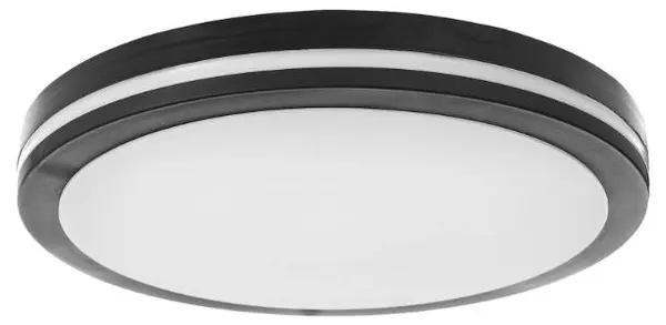 Plafonier LED cu senzor elbulgaria - Sence, 40 W, 4000 K, 4000 lm, IP65, negru