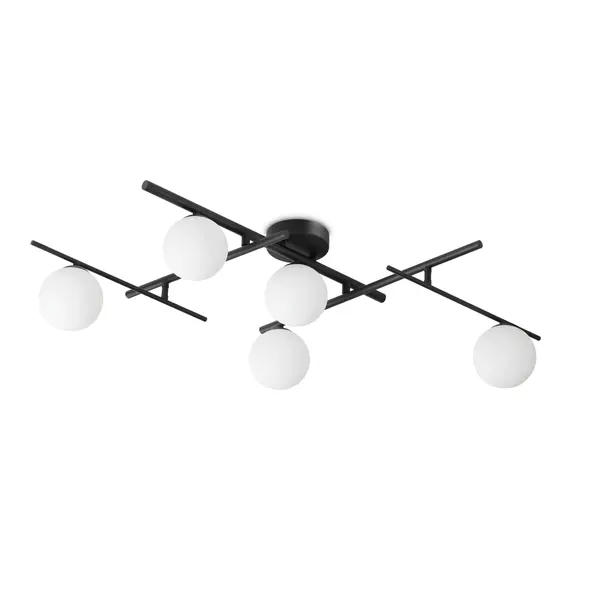 Plafoniera ATLAS 5 - Negru
