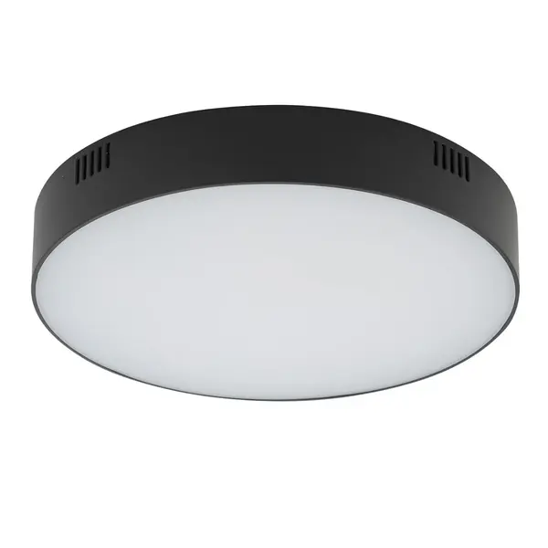 Plafoniera ATWAR ROUND 35W - Negru / Lumina calda 3000K