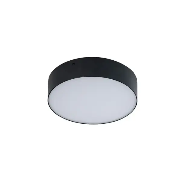 Plafoniera CARENTES 22CM - Negru / Lumina calda 3000K