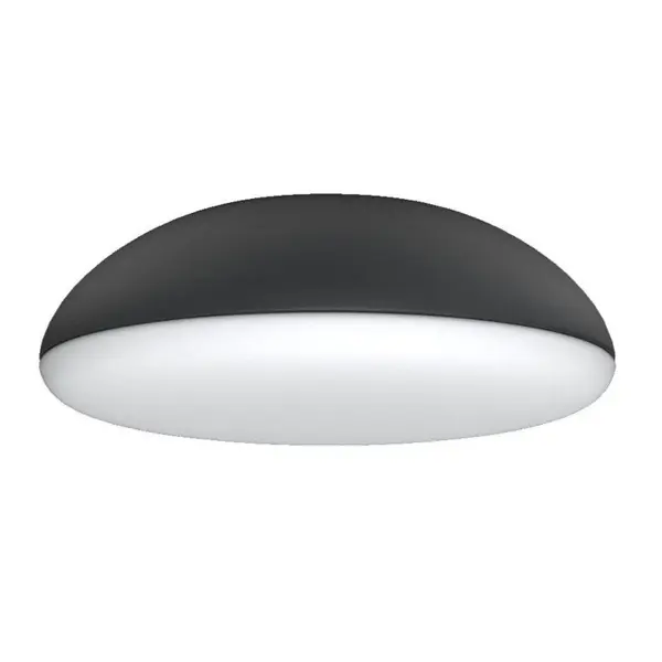 Plafoniera CRISANTO BLACK - Ø 38cm