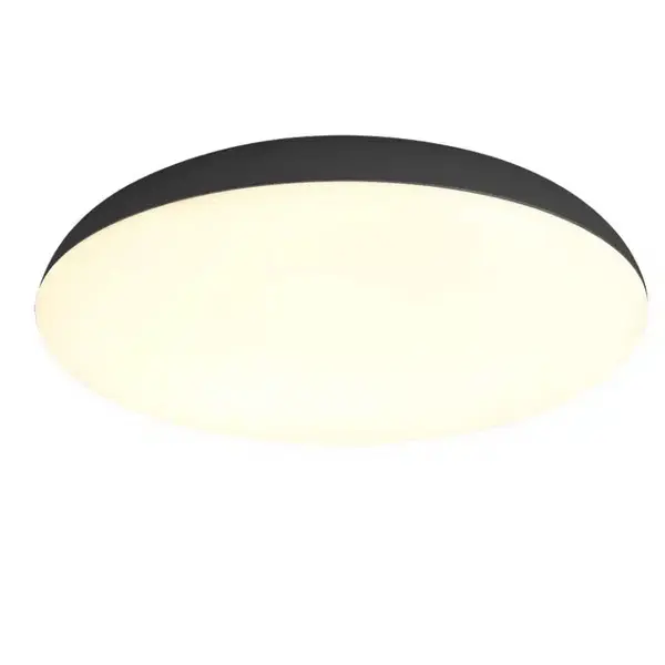 Plafoniera CRISANTO BLACK - Ø 50 cm