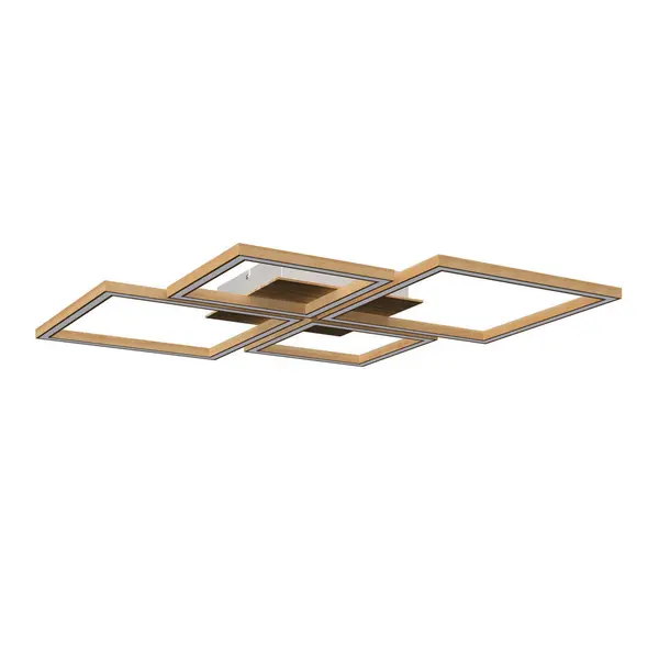 Plafonieră Cu Led 53 W 75,5/75,5/5 cm