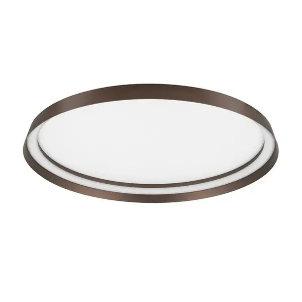 Plafoniera dimabila CCT ORMI - Ø 60cm / Maro inchis