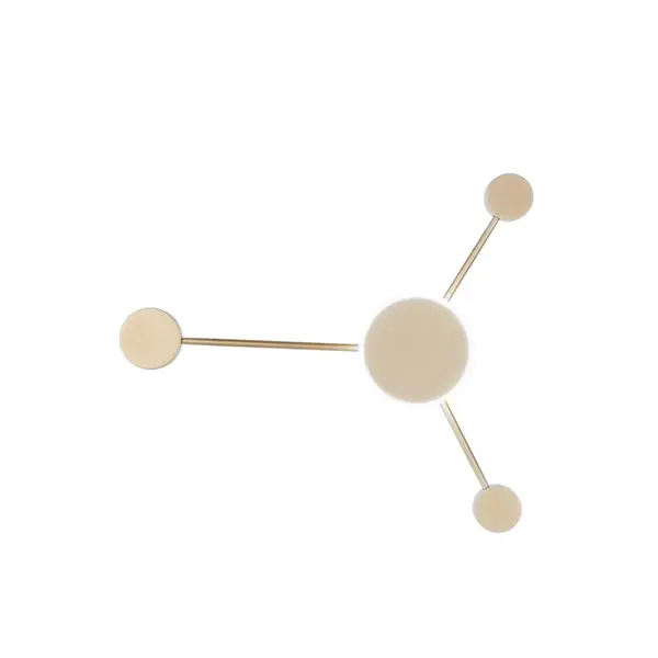Plafoniera dimabila ELIAN TRIO - Gold