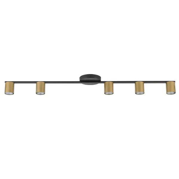 Plafoniera DONATELO L5 - Negru/Gold