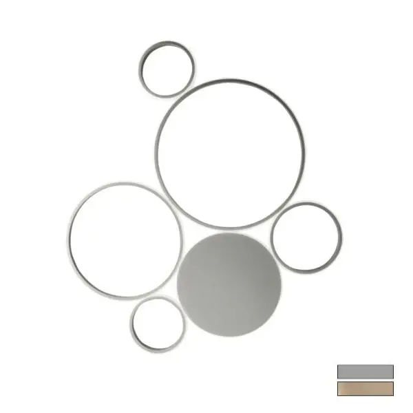 Plafoniera GROZA BIG - Grey