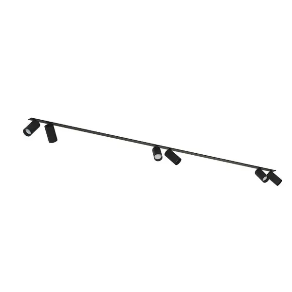 Plafoniera incastrata MONOS 6L - Negru