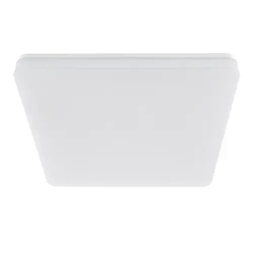 Plafoniera inteligenta LED RGB Tellur, Control vocal, 24W, Wi-Fi, 33 cm, Forma patrata