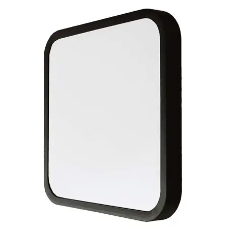 plafoniera led 18w ip44 4000k alb neutru - negru