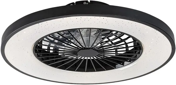 Plafoniera LED cu ventilator Rabalux - Dalfon2 71334, 72W, alb-negru