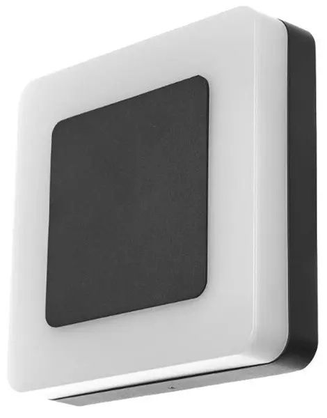 Plafonieră LED de exterior Elbulgaria - Hasle S, 18W, IP44, 4000K, negru