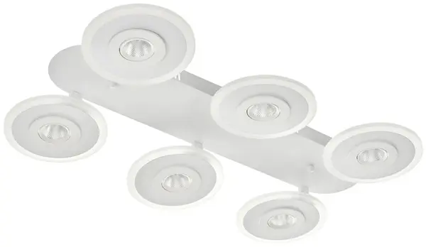 Plafoniera LED Elbulgaria - Lander, 2780-6, 126W, IP20, alb