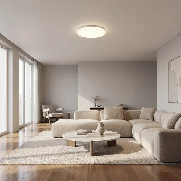 Plafoniera LED Milky fi280 13W=75W, 6400K, lumina rece - Default Title