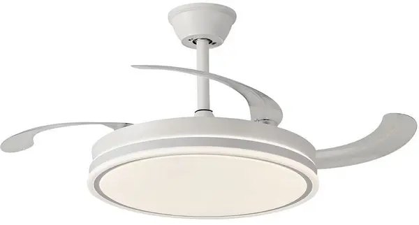 Plafonieră LED с вентилатор Rabalux - Fluara, 71364, 60W, 4800 lm, 3000-6500K, alb
