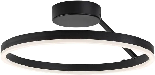 Plafoniera LED Rabalux - Isaure 71302, 24W, alb-negru