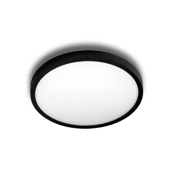 Plafoniera MALTA 30CM 3000K - Negru