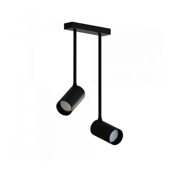Plafoniera MONOS 2L - Negru