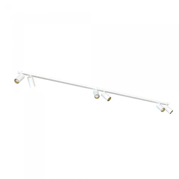 Plafoniera MONOS 6L - Alb/Gold