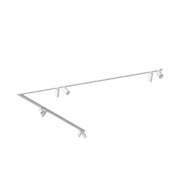 Plafoniera MONOS CORNER 8L 2 x 200 CM - Alb