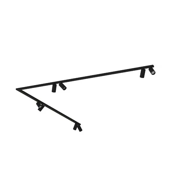 Plafoniera MONOS CORNER 8L 2 x 200 CM - Negru
