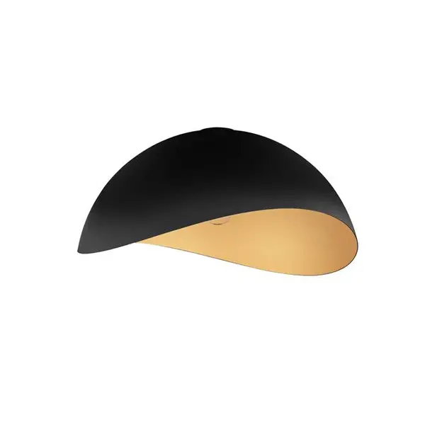 Plafoniera OPSI - Negru / Ø 30cm