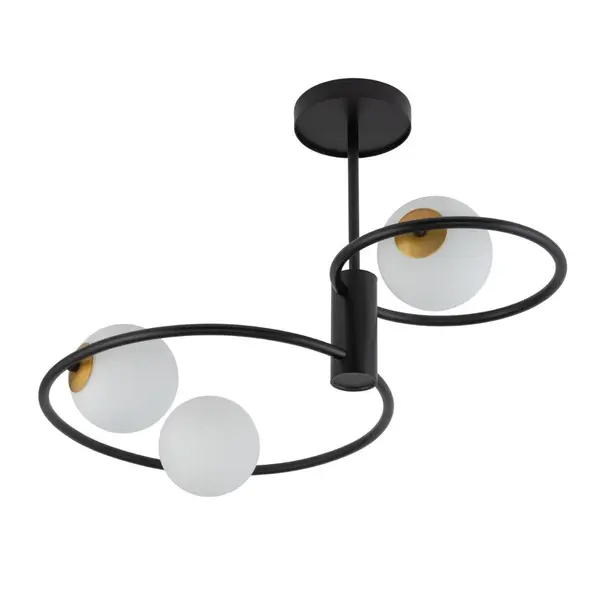Plafoniera PALMYRA L3 - Negru