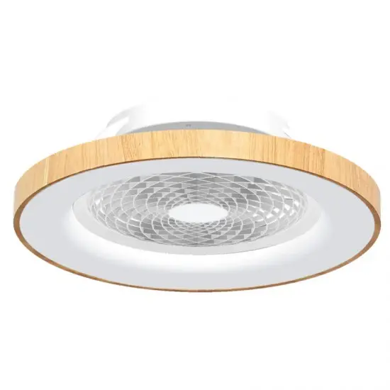 Plafoniera ventilator DROZA - Lemn