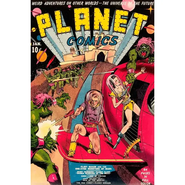 Planet Comics Facsimile Ed 01