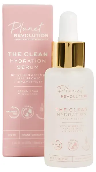 Planet Revolution Ser hidratant pentru machiaj The Clean Hydration, 30 ml