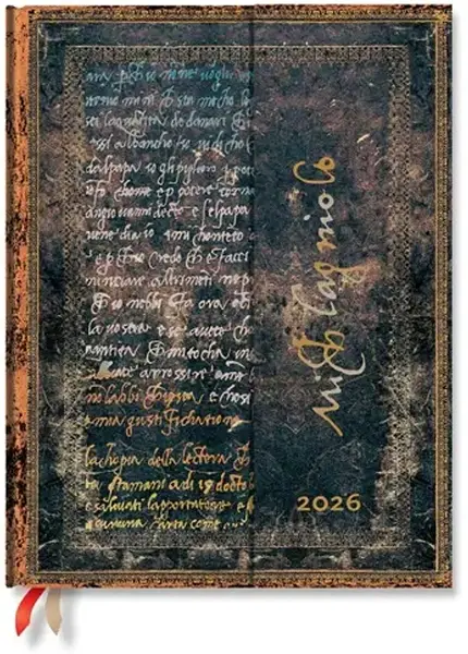 Planner Paperblanks Michelangelo - Ultra Verso, 80 foi, 2026