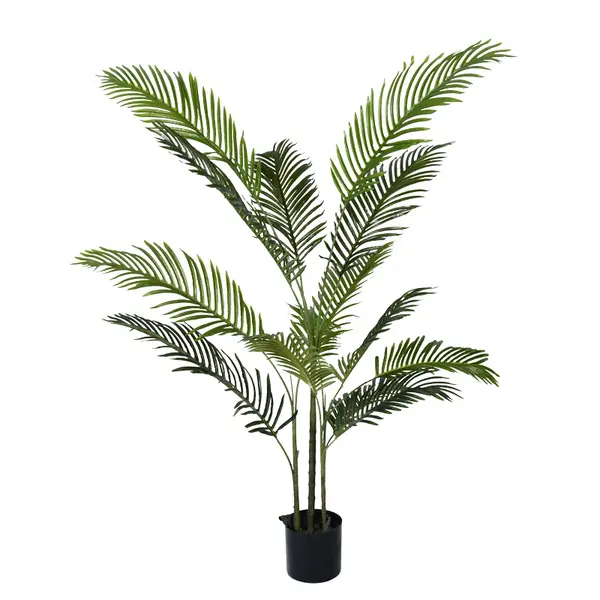 Planta decorativa Areca II in ghiveci plastic PP verde 150 cm