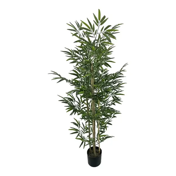 Planta decorativa Bamboo Verde 150 cm