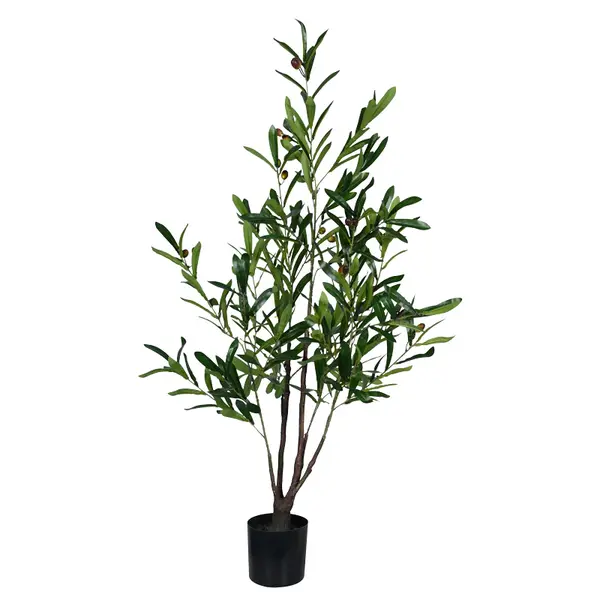 Planta decorativa Olive treeghiveci, verde, H120 cm