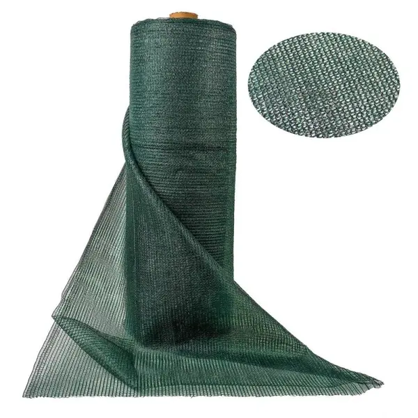 Plasa de Umbrire, 2 m x 50 m, Umbrire 95 %, Protectie UV, 100 g / mp, Zilan
