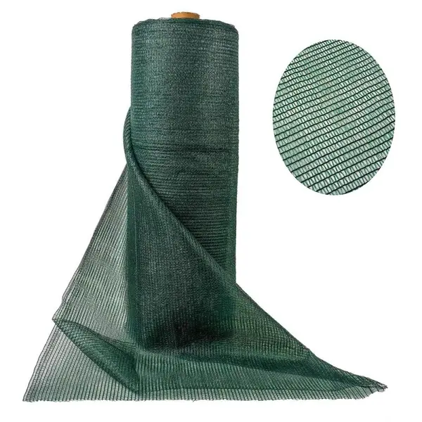 Plasa de Umbrire, 4 m x 50 m, Umbrire 45 %, Protectie UV, 200 g / mp, Zilan