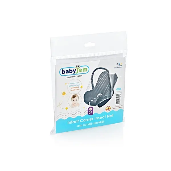 Plasa impotriva insectelor pentru scaun auto 0-13 kg BabyJem White
