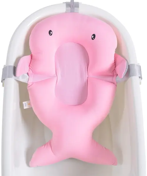 Plasa pentru baie Cangaroo - Bailey, roz