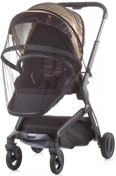 Plasă pentru cărucior Chipolino - Luxury, negru