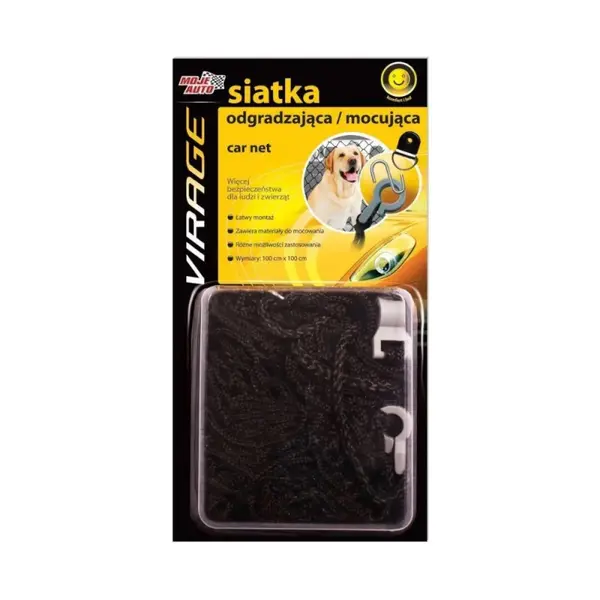 Plasa pentru Siguranta Auto 100 x 100 cm