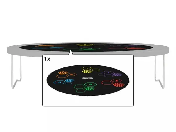 Plasa saritura pentru trambulina 430 gri Level