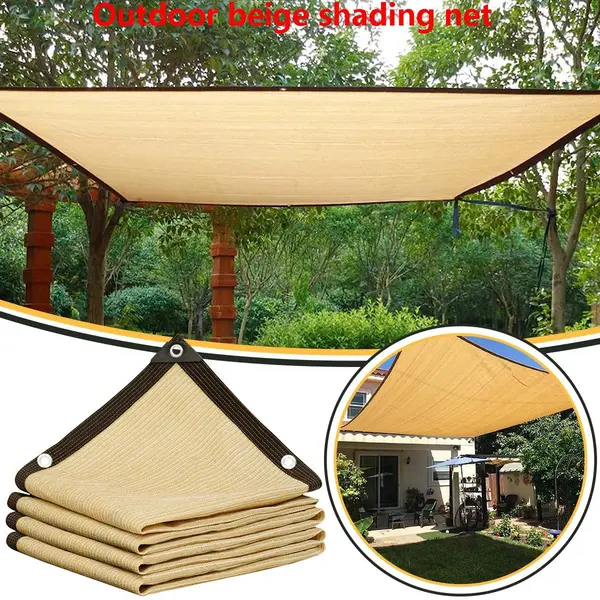 Plasa umbrire, polietilena, protectie UV, bej, grad umbrire 85%