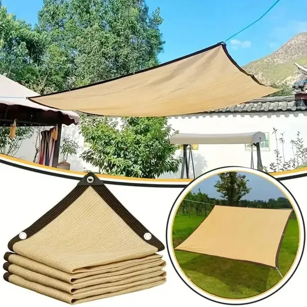 Plasa umbrire, polietilena, protectie UV, bej, grad umbrire 85%
