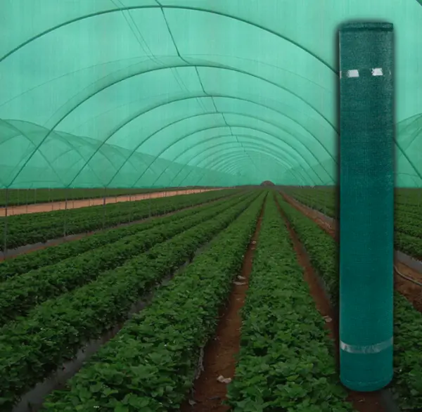 Plasa verde umbrire, 4 M inaltime + Cadou 50 coliere, Opacitate 40%