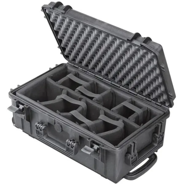 Plastica Panaro Hard case MAX520CAMTR cu roti pentru echipamente de studio