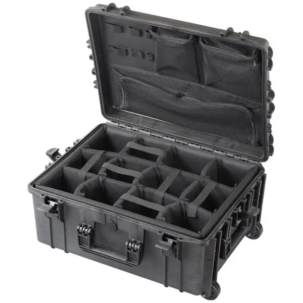 Plastica Panaro Hard case MAX540H245CAMORGTR cu roti pentru echipamente de studio