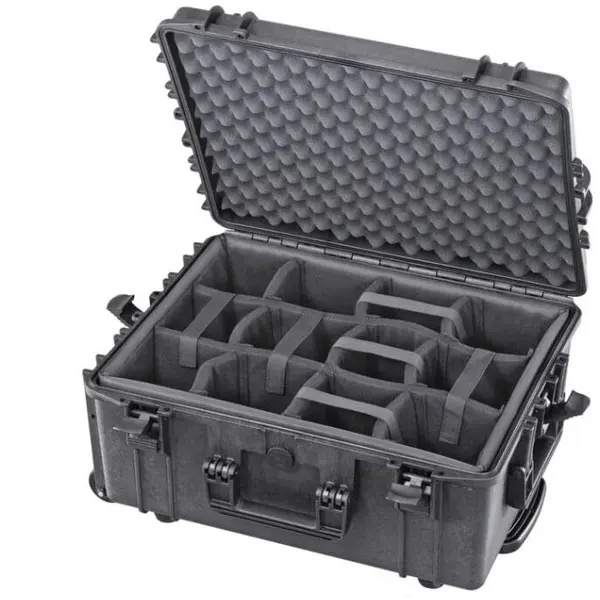 Plastica Panaro Hard case MAX540H245CAMTR cu roti pentru echipamente de studio