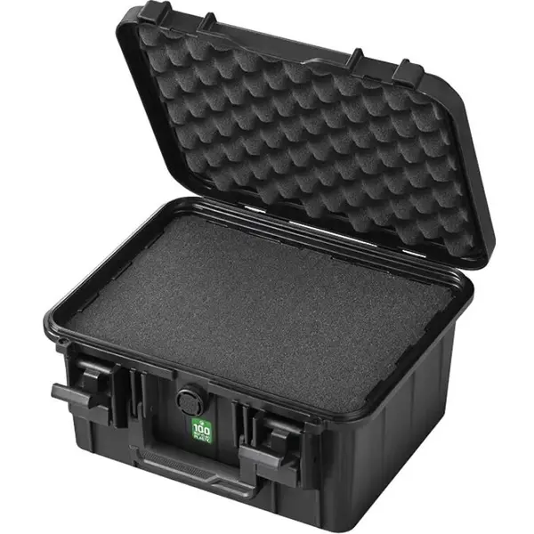 Plastica Panaro Hard Case Panaro EKO30S cu Bureti Pretaiati, Negru